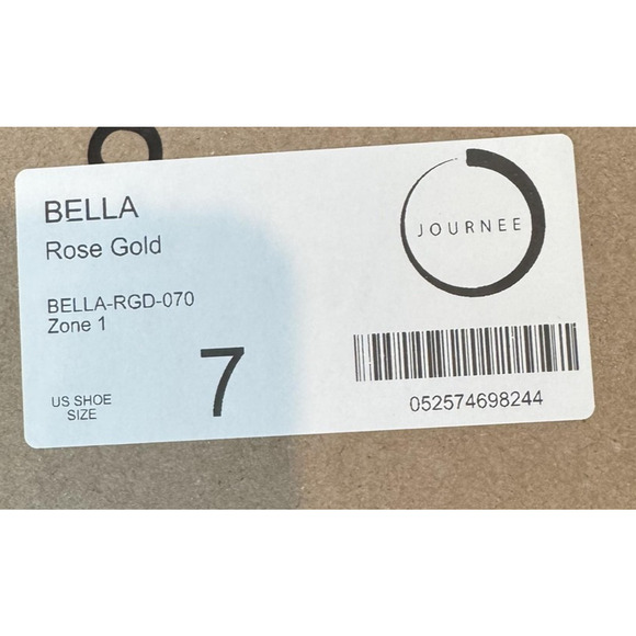 Journee Collection Bella Shoes Womens Size 7 Glitter Block Heel Sandal Dress - Picture 12 of 12